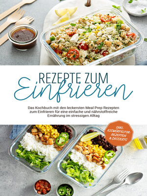 cover image of Rezepte zum Einfrieren